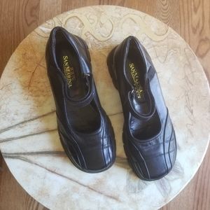 Mary Jane's San Marina leather shoes